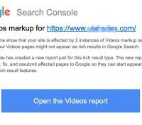 Search Console "Yeni Videolar Sorunları Tespit Edildi" Hatası