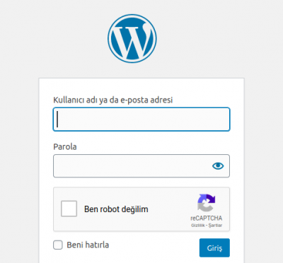 Wordpress Giriş Sayfasına Logo Ekleme